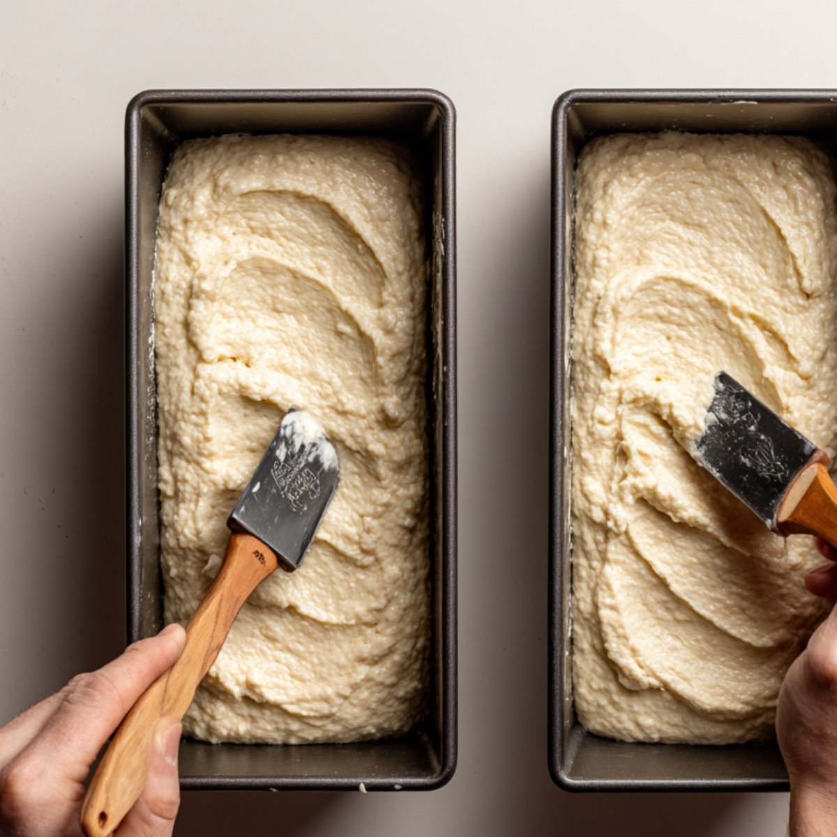 In a large bowl, whisk together the all‑purpose flour, baking soda, salt, and pumpkin spice blend.